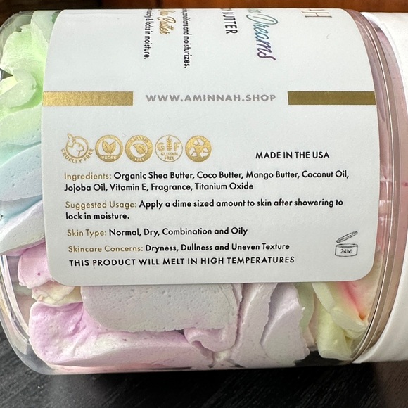 Aminnah Unicorn Dreams Whipped Body Butter - Picture 4 of 6